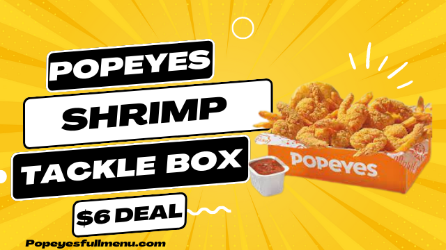 Popeyes Shrimp Tackle Box
